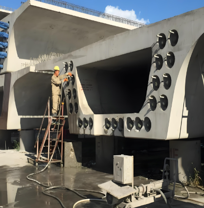 横山压浆料施工流程及注意事项